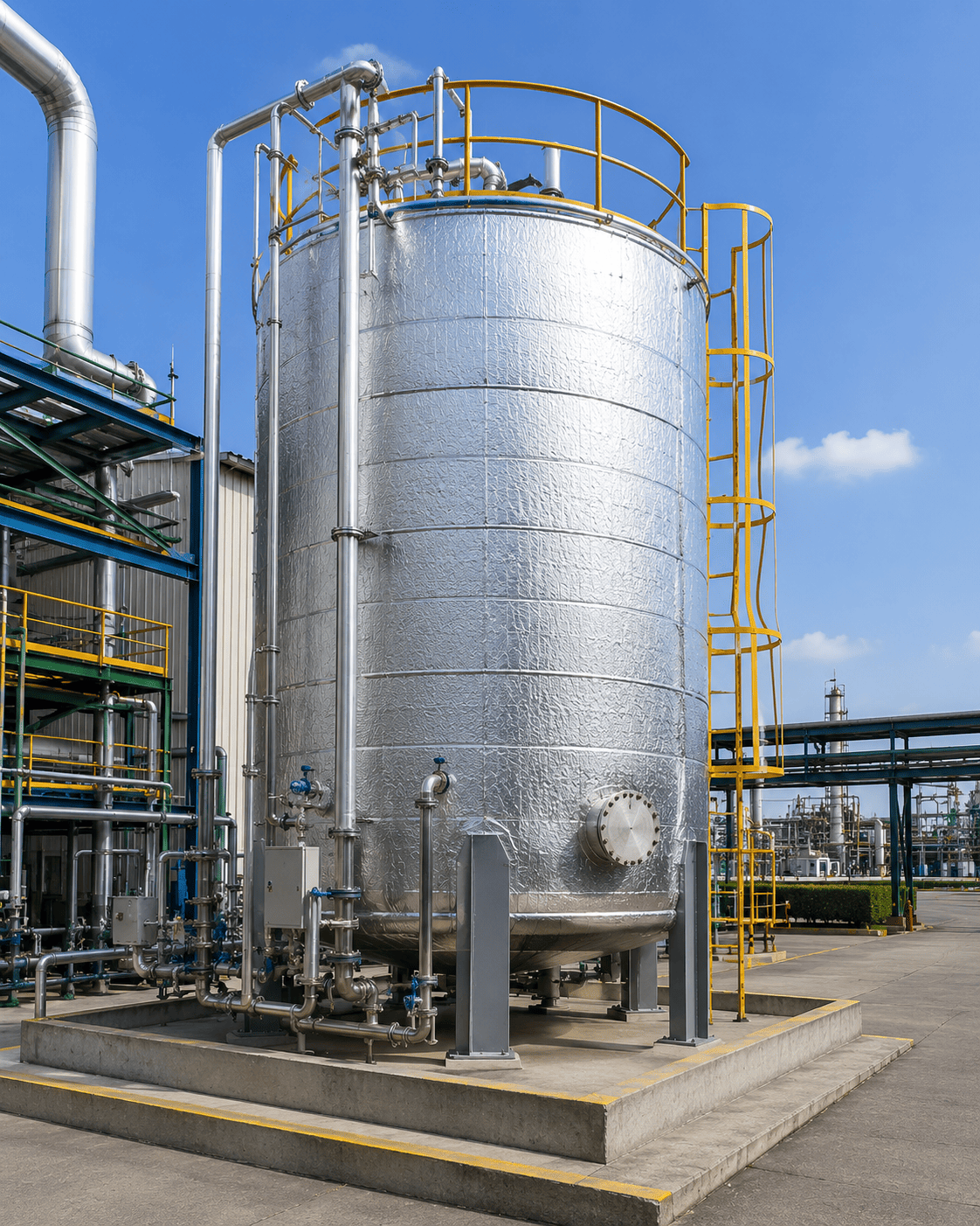 Temperature-Controlled Jacketed Tanks — Ghaziabad Polymers