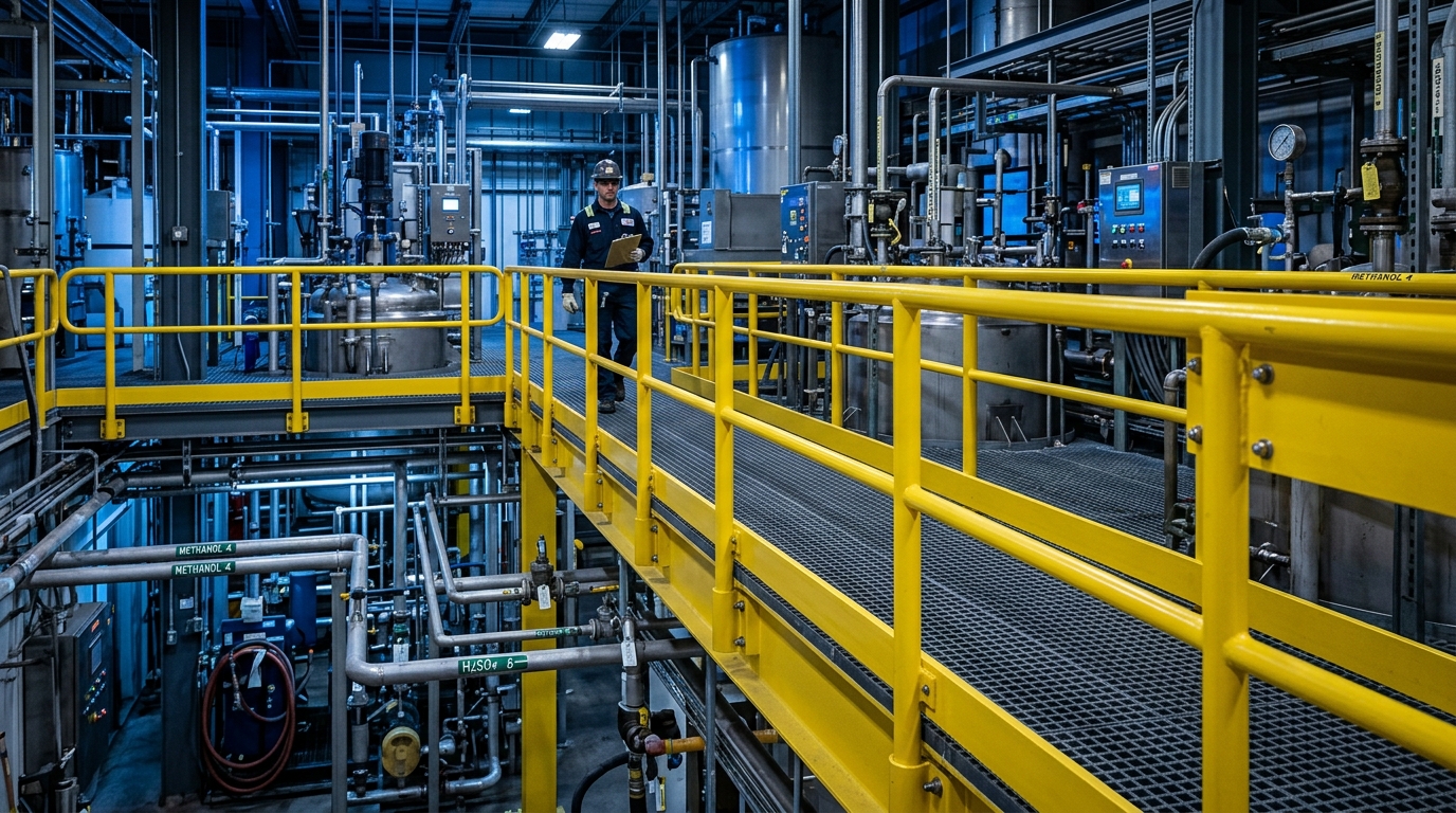Load-Bearing Standards and Safety Factors for FRP Pultruded Gratings